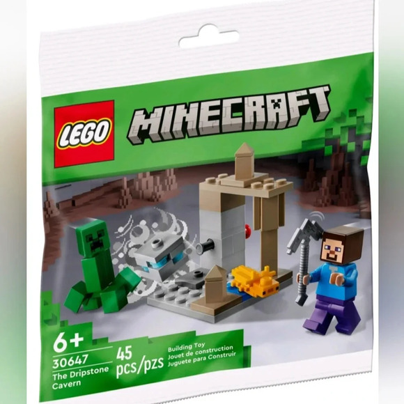 LEGO Minecraft The Dripstone Cavern 30647 45pcs - Picture 1 of 2